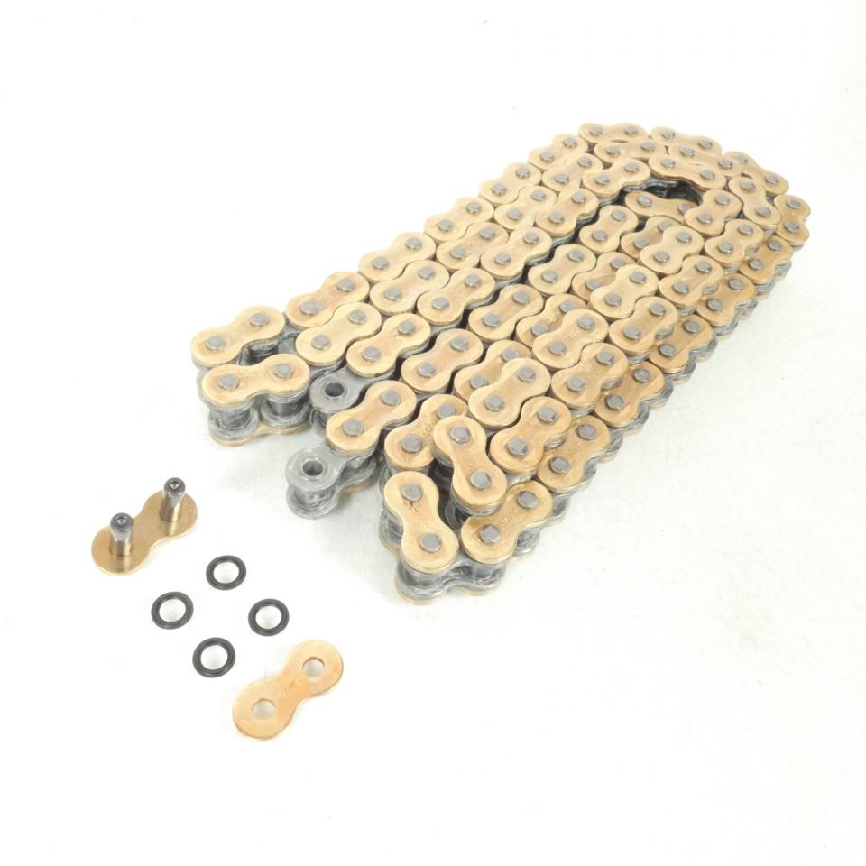 Kit chaîne DID pour moto Honda 600 CBR F 1987-1990 15 x 43 pas 530 Or/Noir Neuf