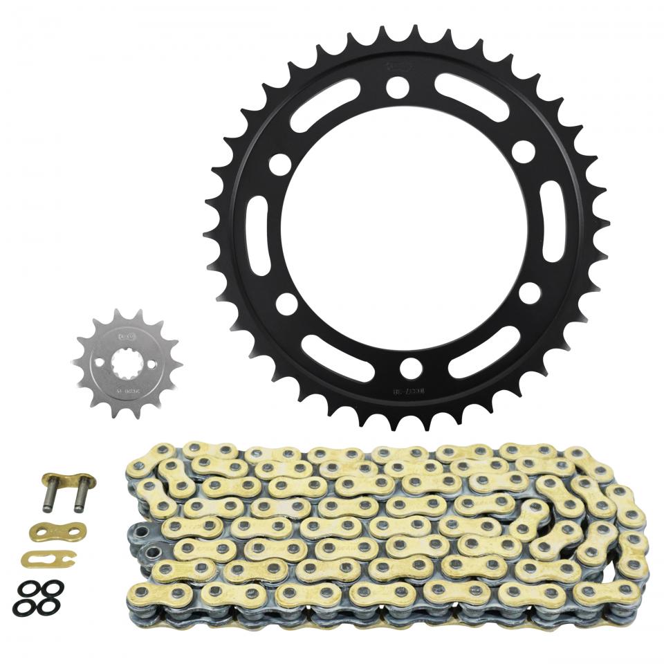 Kit chaîne Afam pour Moto Honda 125 Cbr R 2011 à 2019 Neuf
