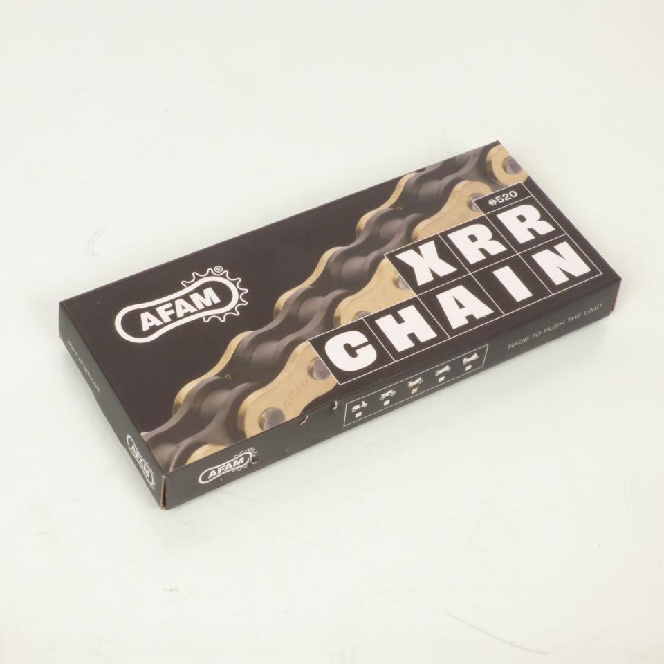 Kit chaîne Afam 14x40 Pas 520 pour quad Suzuki 400 LT-Z de 2009 à 2010 Neuf