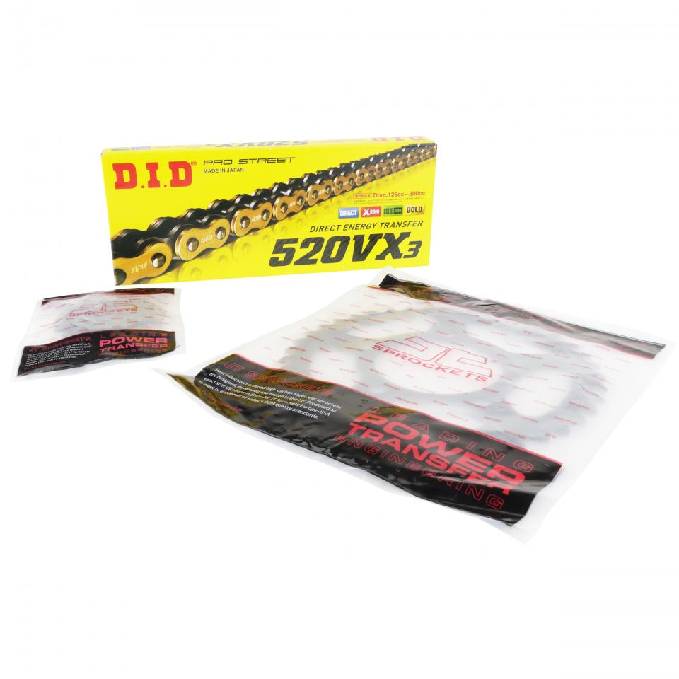 Kit chaîne JT Sprockets pour Auto Neuf
