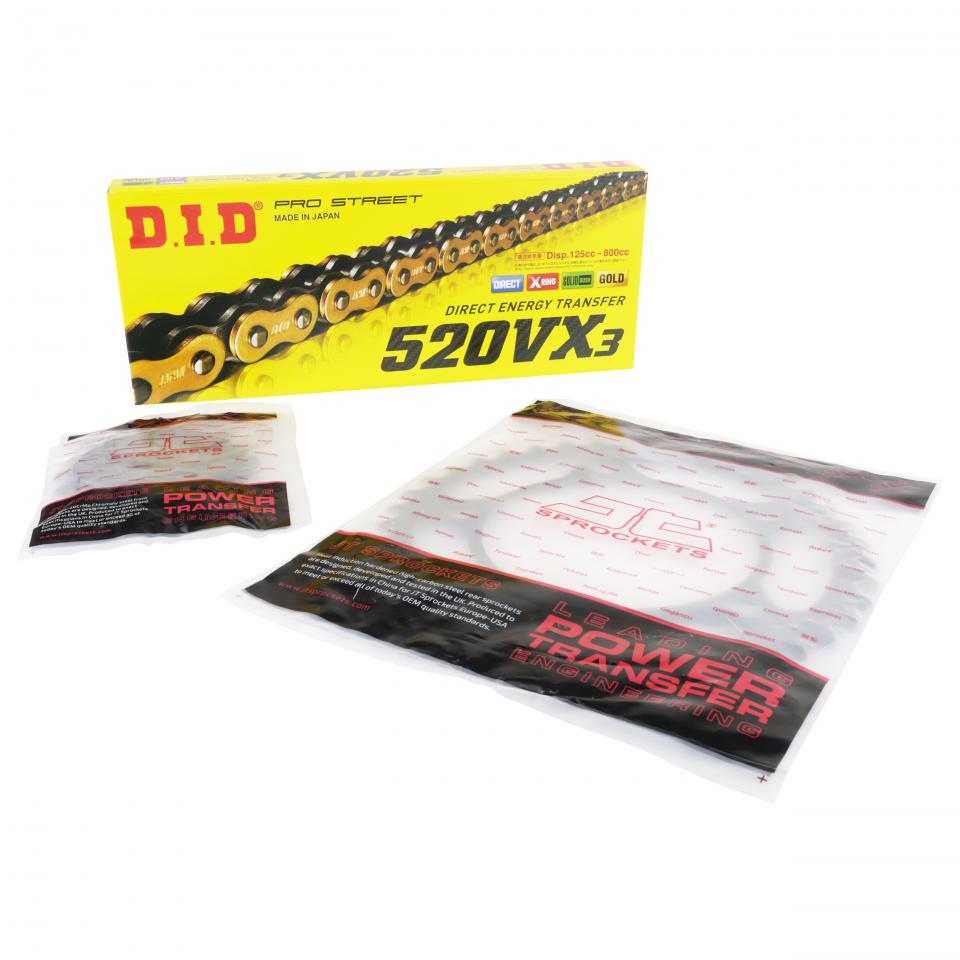 Kit chaîne JT Sprockets pour Auto Neuf