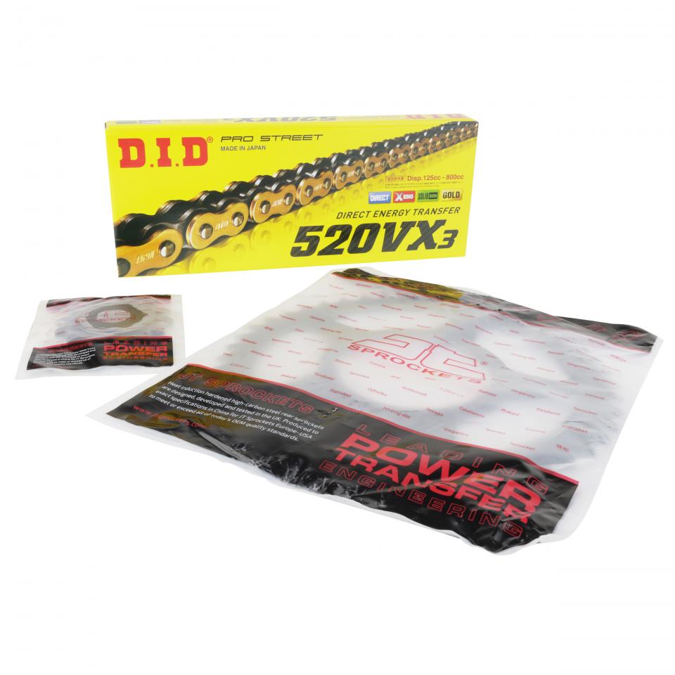Kit chaîne JT Sprockets pour Auto Neuf