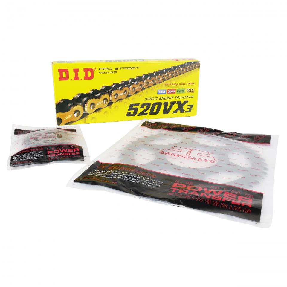 Kit chaîne JT Sprockets pour Auto Neuf
