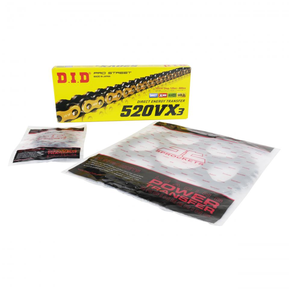 Kit chaîne JT Sprockets pour Auto Neuf