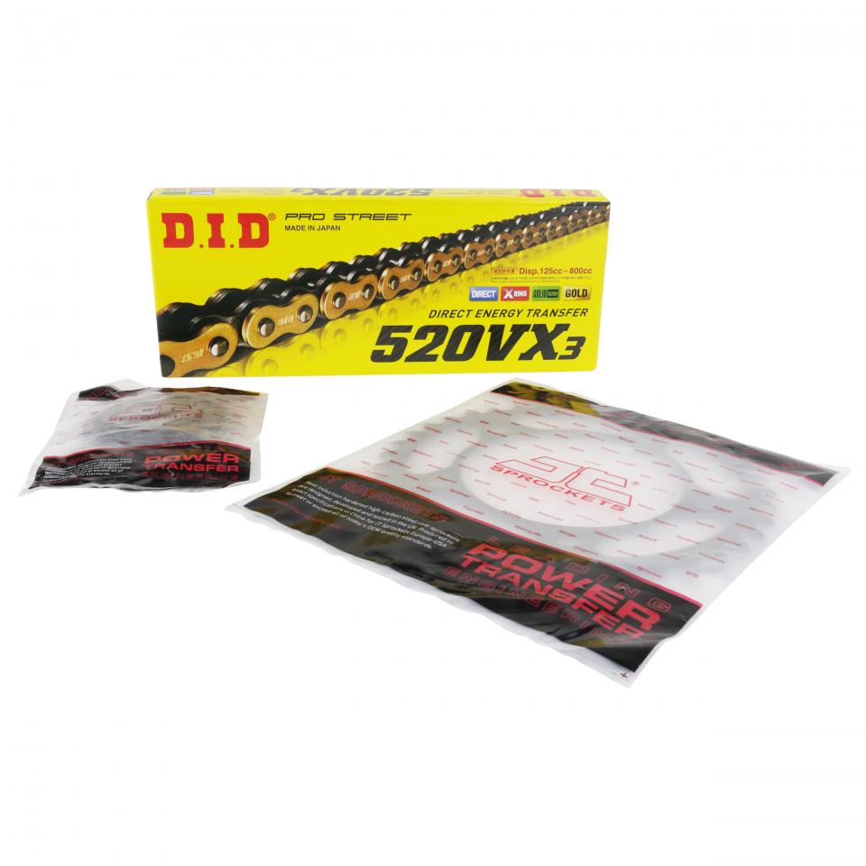 Kit chaîne JT Sprockets pour Auto Neuf