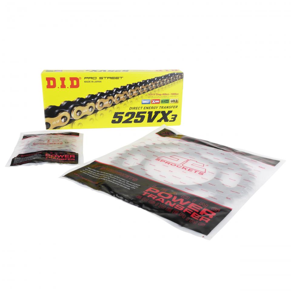 Kit chaîne JT Sprockets pour Auto Neuf
