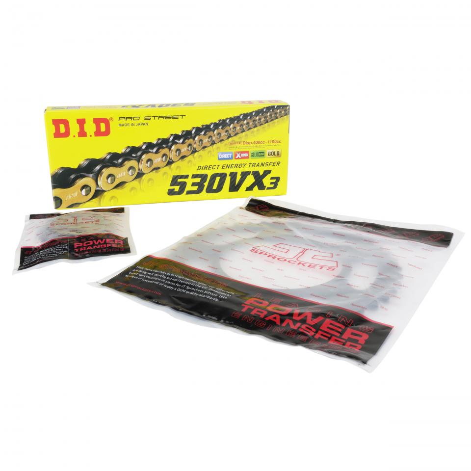 Kit chaîne JT Sprockets pour Auto Neuf