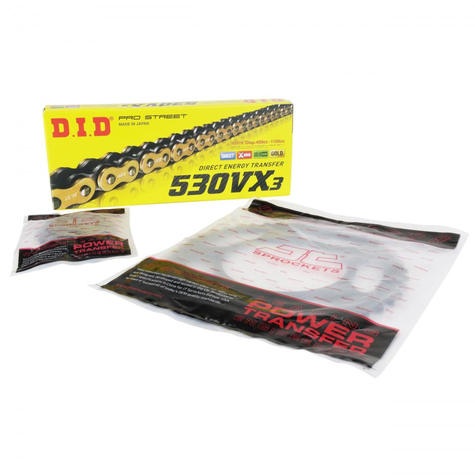 Kit chaîne JT Sprockets pour Auto Neuf