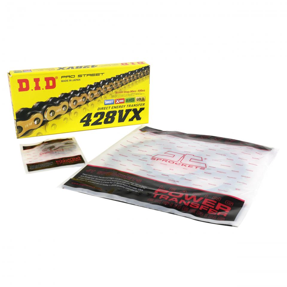 Kit chaîne JT Sprockets pour Auto Neuf