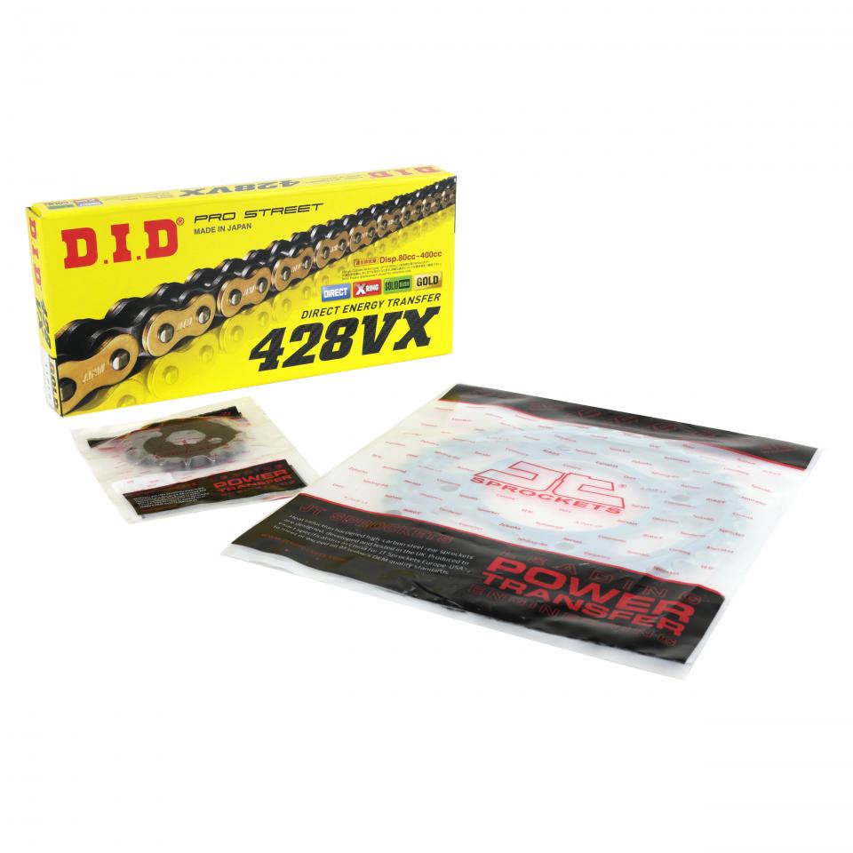 Kit chaîne JT Sprockets pour Auto Neuf