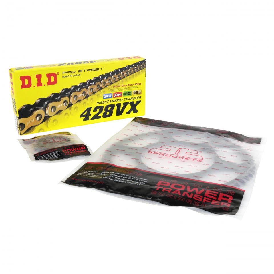 Kit chaîne JT Sprockets pour Auto Neuf