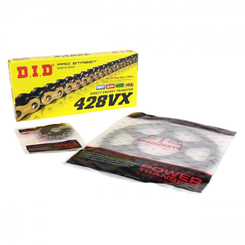 Kit chaîne JT Sprockets pour Auto Neuf