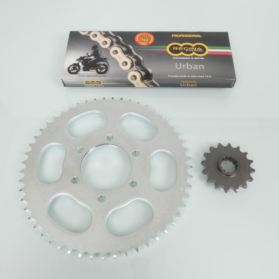 Kit chaîne Sifam pour Moto Suzuki 125 DR S 1986 à 1994 16X53 pas 428 Neuf