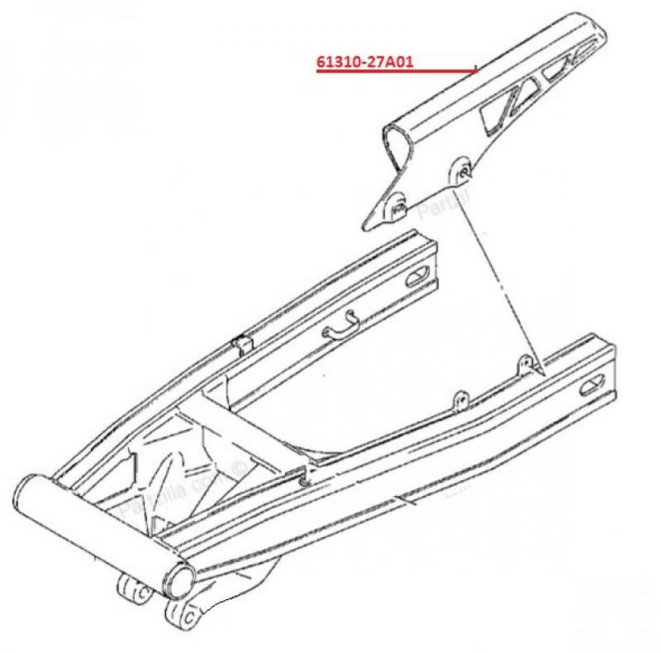 Cache chaîne origine pour Moto Suzuki 1100 GSXR 1986 à 1988 61310-27A01 Neuf