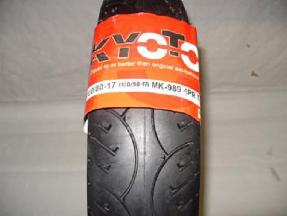 Pneu 100-80-17 Kyoto pour Moto Derbi 50 Senda Sm Drd 2002 à 2005 AV Neuf