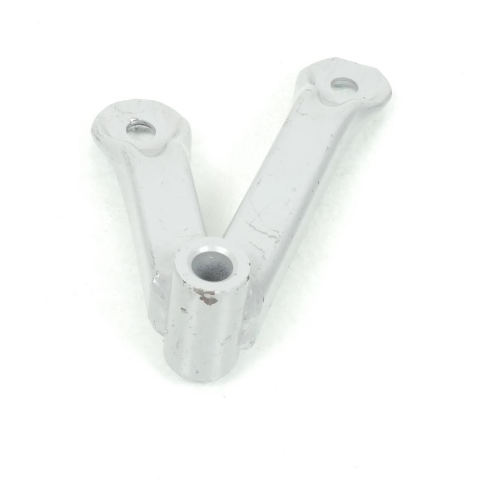 Platine repose pied pour moto Peugeot 50 Gris Ø10mm Ø8.8mm Entre-axes 72mm Neuf