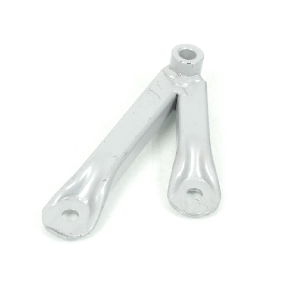 Platine repose pied pour moto Peugeot 50 Gris Ø10mm Ø8.8mm Entre-axes 72mm Neuf