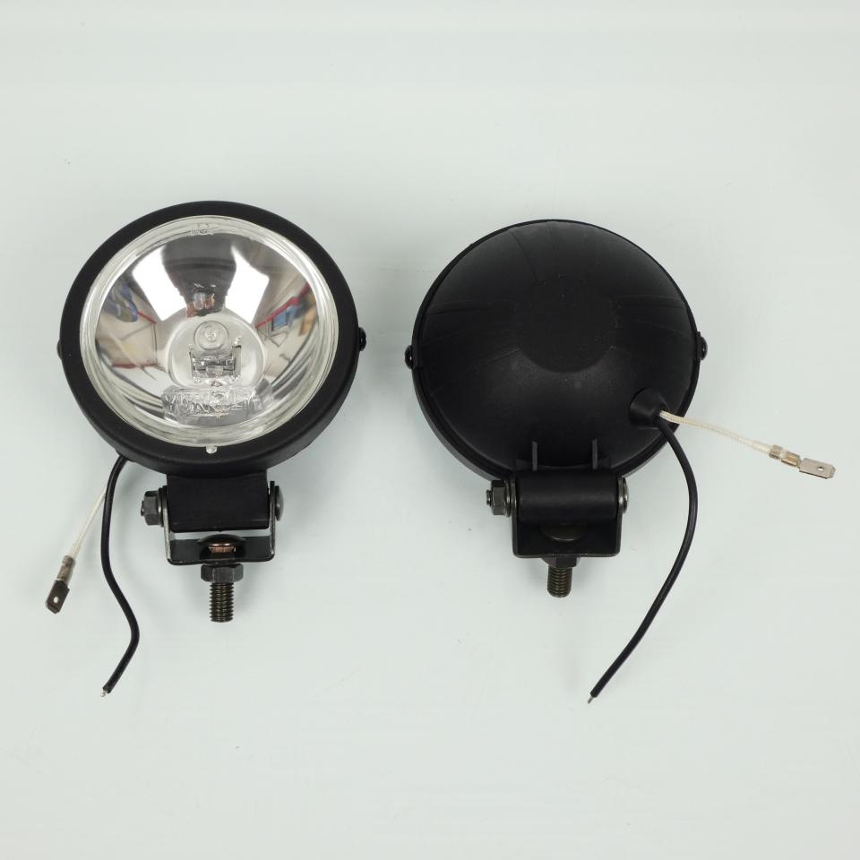 Optique phare additionnel Ø90mm Kyoto halogène H3 12V 55W pour moto auto Neuf