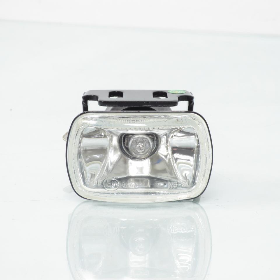 Éclairage halogène longue portée phare feu additionnel rectangle 12V 55W H3 pour moto