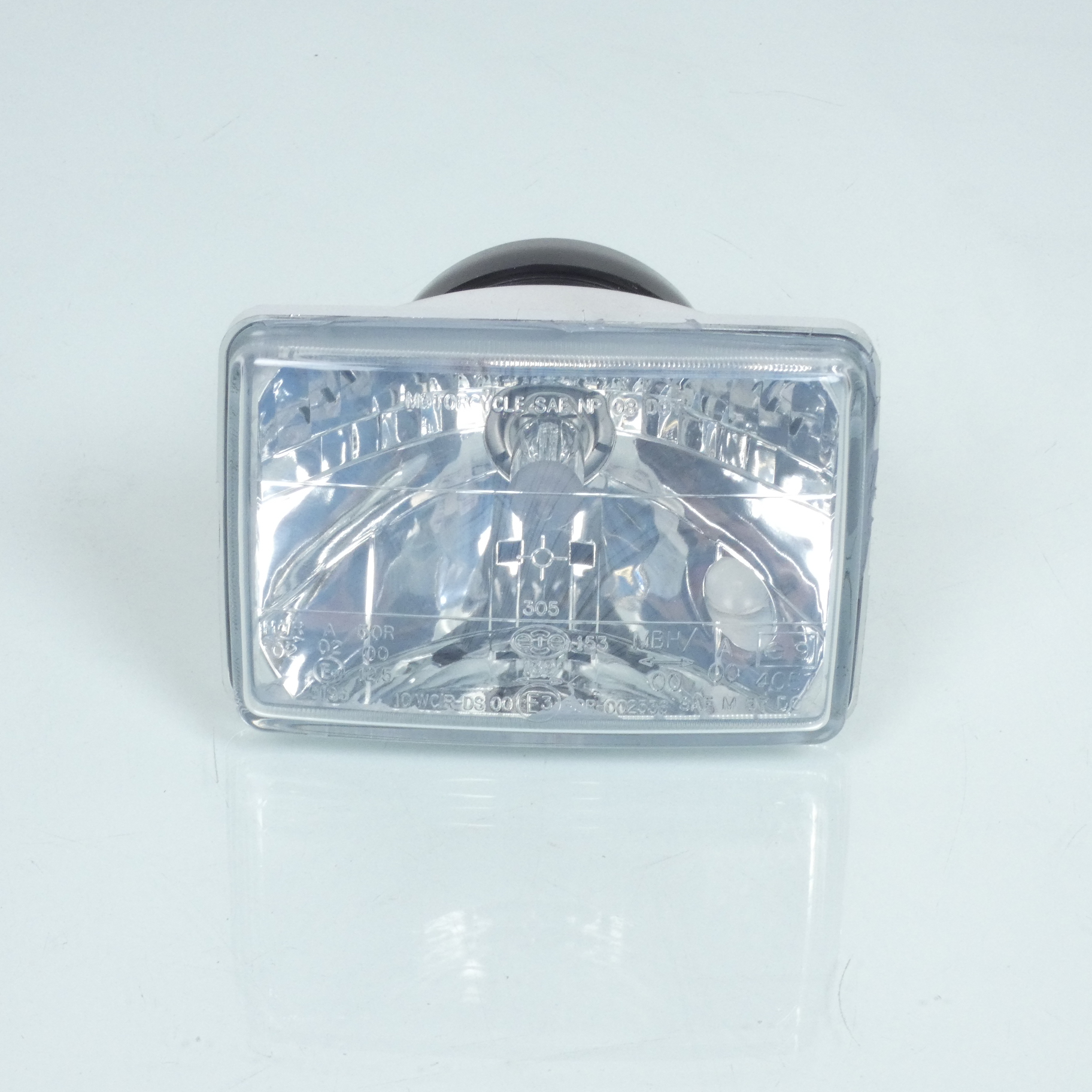 Optique phare avant rectangle pour scooter Piaggio 125 Vespa S 2007-2012 640719