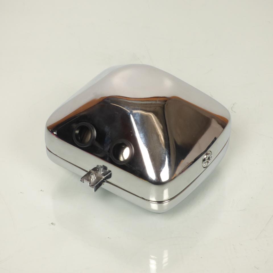 Optique avant rectangulaire chromé 180x150mm Guia pour moto vintage ancienne