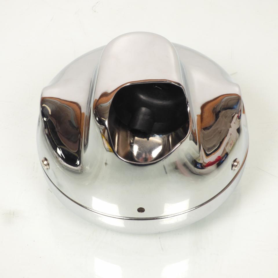 Optique avant rond chromé universel Emgo pour moto 66-64312 / H4 12V 60/55W Neuf