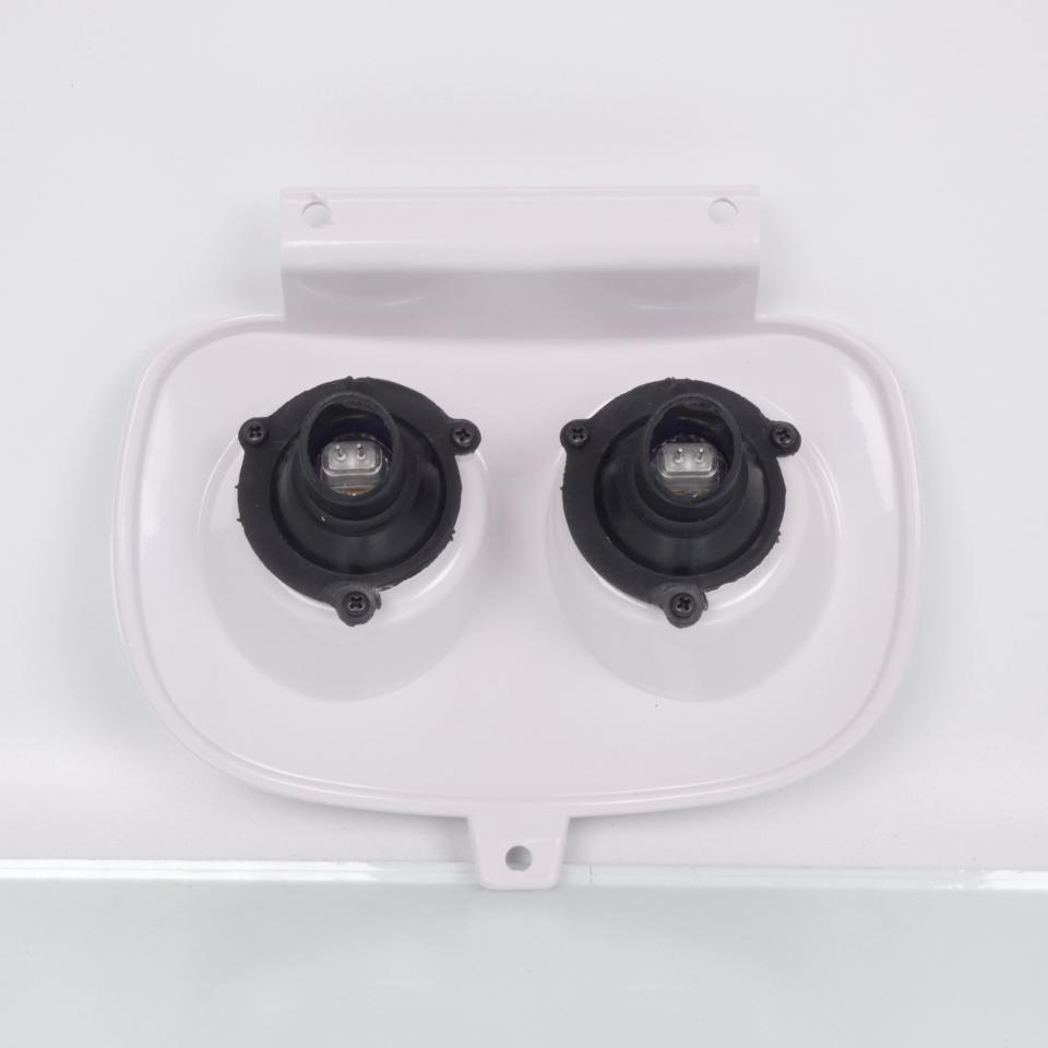 Optique avant halogène double One blanc pour scooter MBK 50 Spirit 1997-2003 Neuf