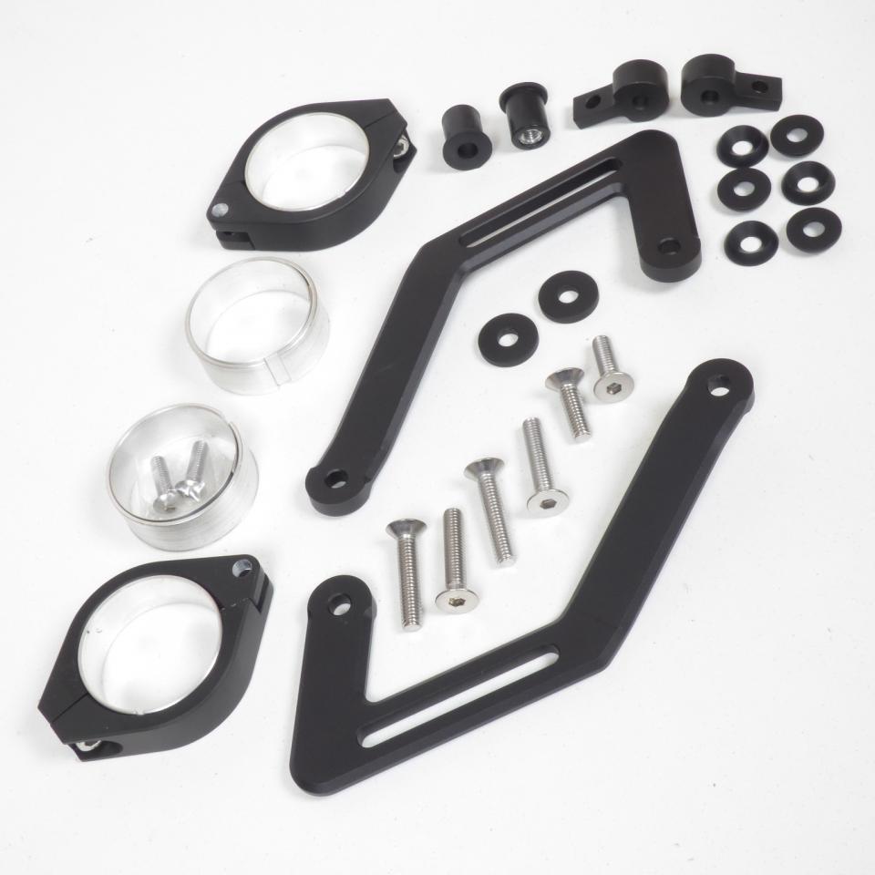 Optique avant Générique pour moto Yamaha 660 MT-03 Après 2006 noir 38 à 41mm Neuf