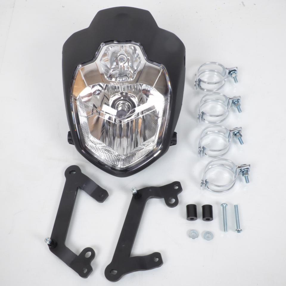 Optique avant Highsider pour Moto Yamaha 660 MT-03 2006 collier chromé 47 à 50mm