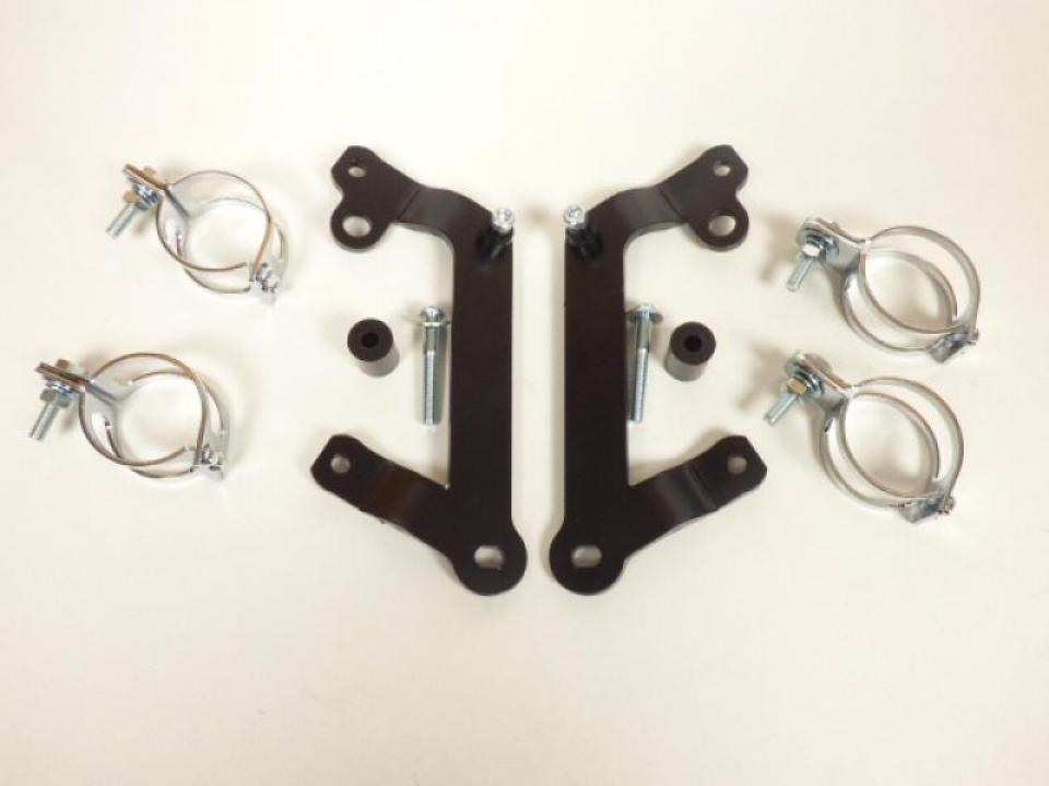 Optique avant Highsider pour Moto Yamaha 660 MT-03 2006 collier chromé 47 à 50mm