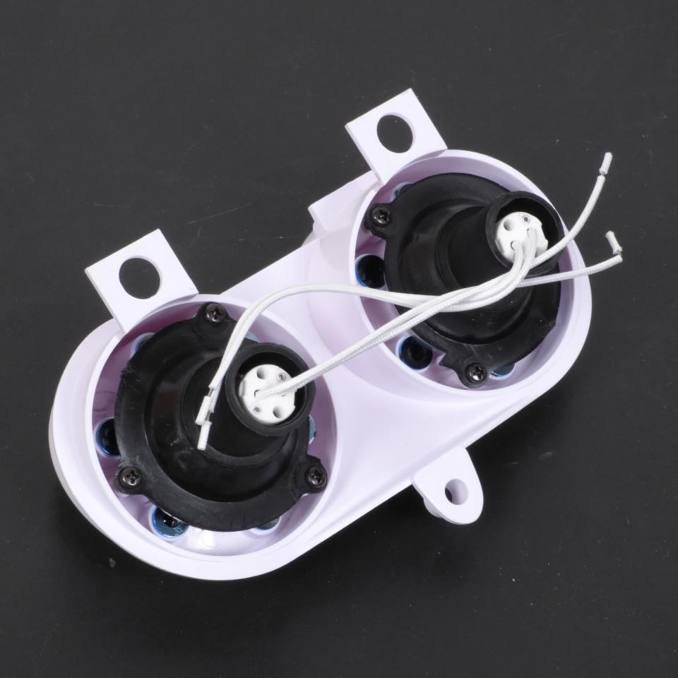 Optique avant TNT pour Scooter MBK 50 Rocket blanc / bleu Neuf