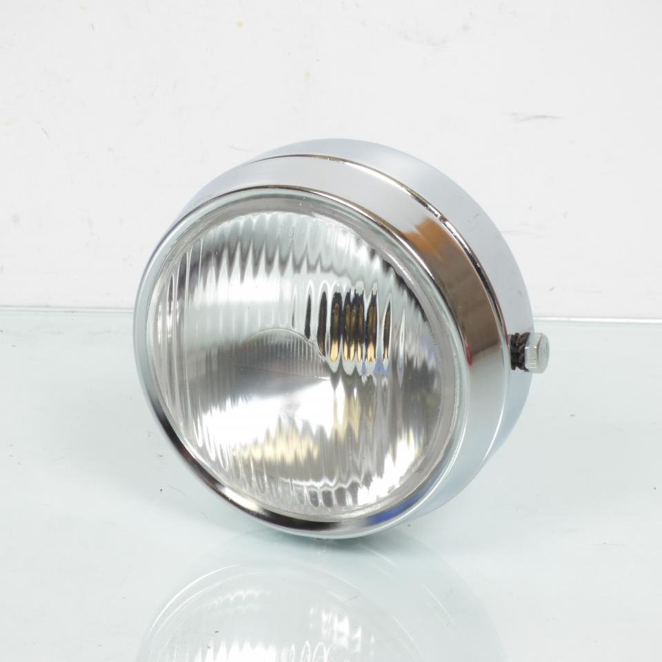 Optique avant P2R pour mobylette MBK 50 51 Avant 2020 Ø 140mm rond chromé Neuf