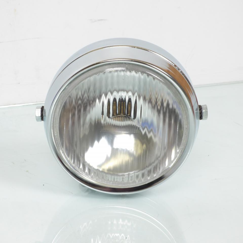 Optique avant P2R pour mobylette MBK 50 51 Avant 2020 Ø 140mm rond chromé Neuf