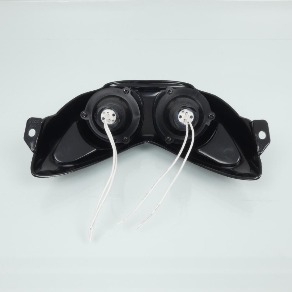 Optique avant noir One pour scooter MBK 50 Nitro / 2 x 12V 20W Ø50mm Neuf