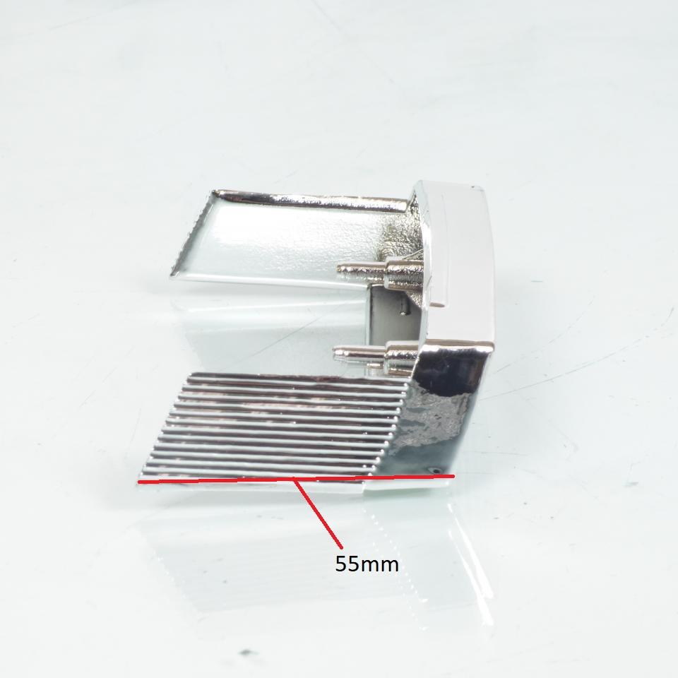Grille plastique chromé enjoliveur de phare avant pour mobylette MBK 88 Neuf