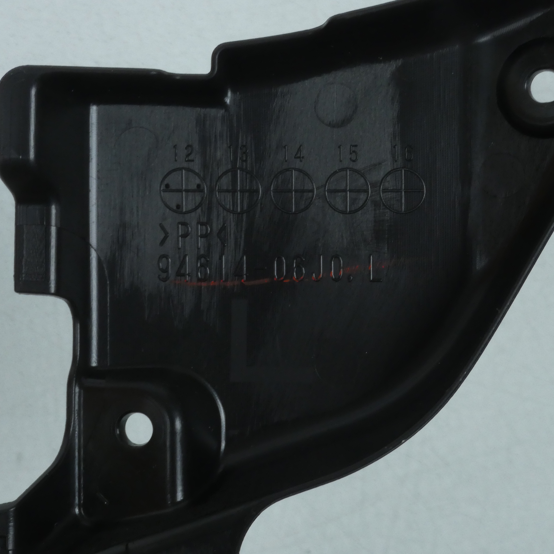 Cache arrière gauche de pare-brise pour moto Suzuki 1500 VL Intruder 94614-06J00