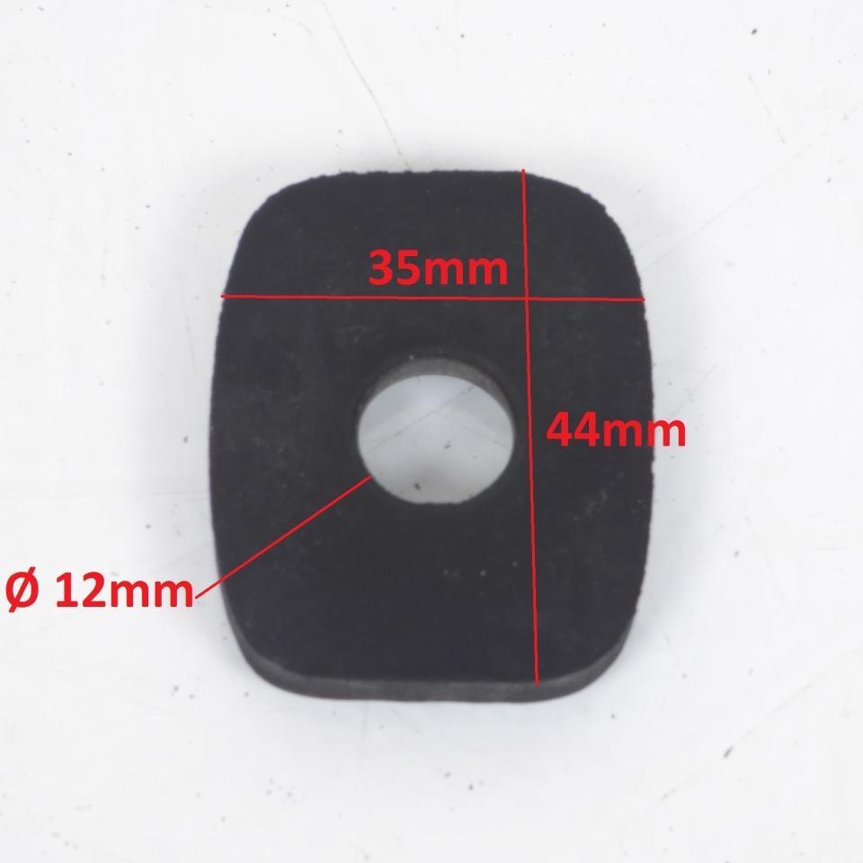 Silent bloc, protection de rétroviseur pour moto scooter deux roues 35x44mm Neuf
