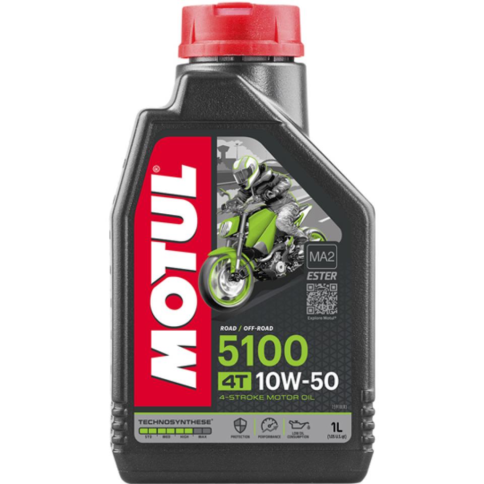 Lubrifiant et entretien Motul pour Auto 5100 10W50 4T 1L Neuf