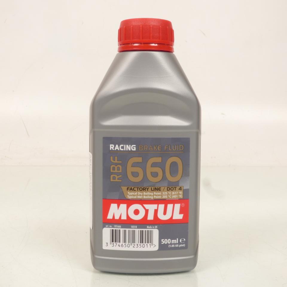 Liquide frein Compétition 100% Synthétique huile Motul scooter moto RBF660 Neuf