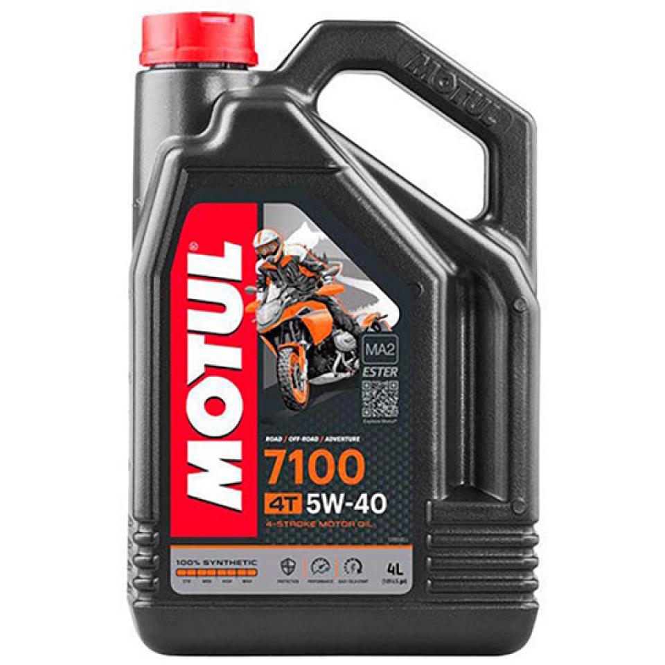 Lubrifiant et entretien Motul pour Auto 7100 5W40 4T 4L Neuf