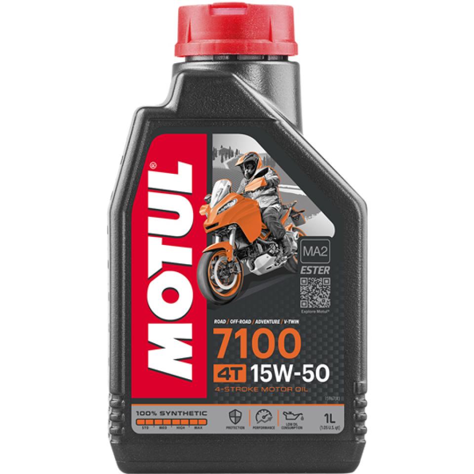 Lubrifiant et entretien Motul pour Auto Motul 7100 15W50 4T / 1L Neuf