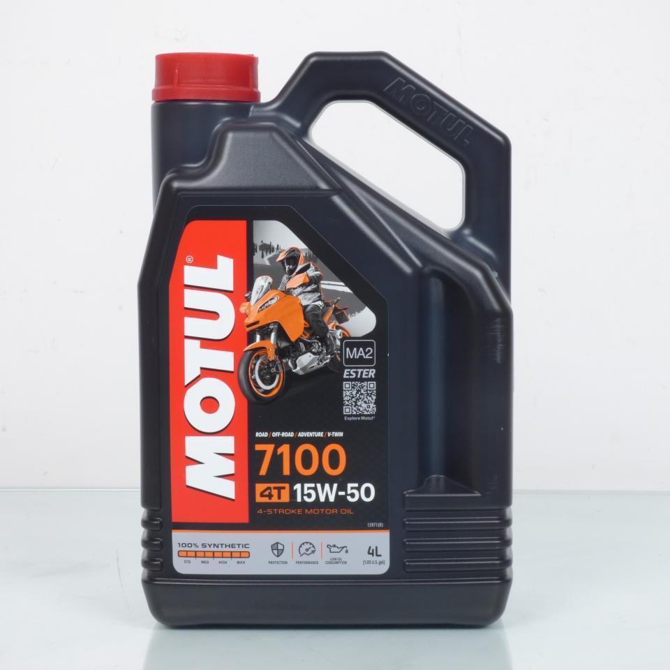 Lubrifiant et entretien Motul pour Auto Motul 7100 15W50 4T / 4L Neuf