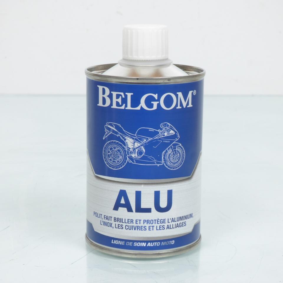 Flacon crème de polissage Belgom Alu 250mL pour moto scooter deux roues auto Neuf