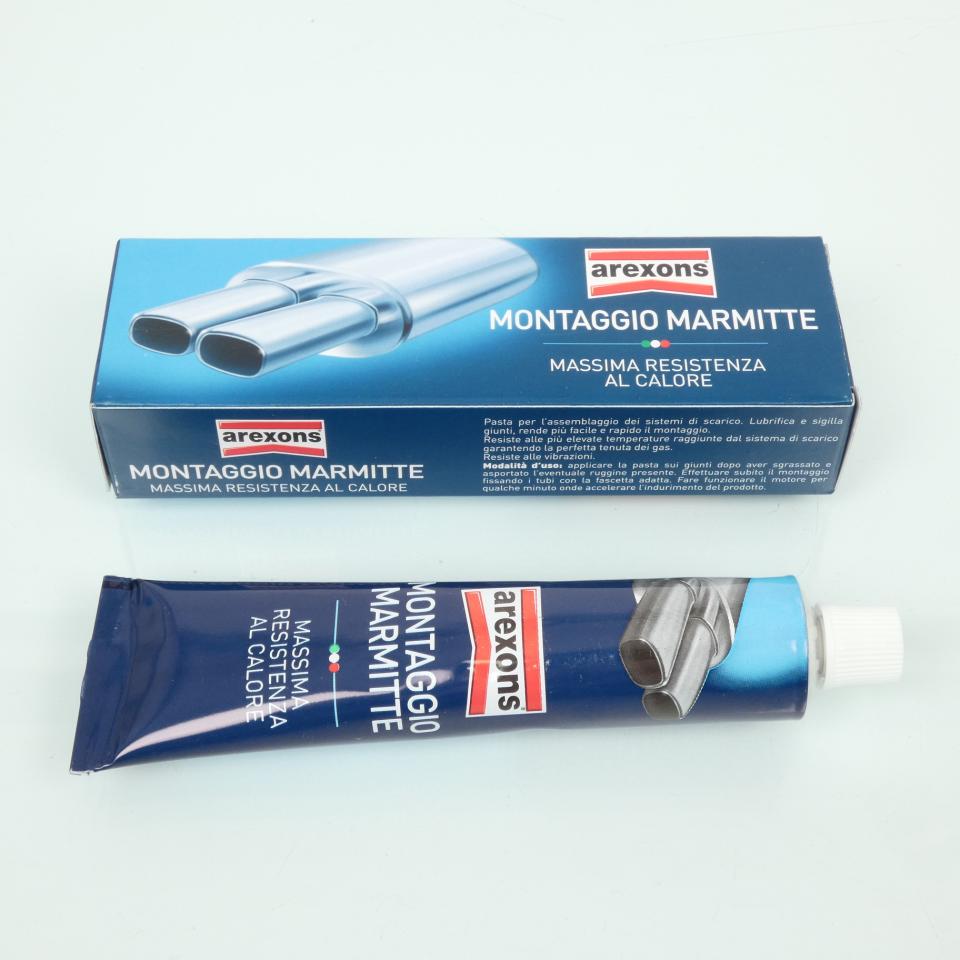 Pâte montage et étanchéité échappement Arexons pour auto moto tube 80mL Neuf