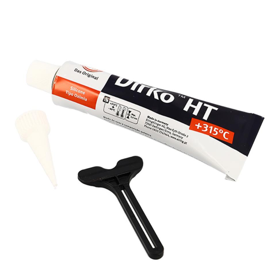 Tube de pâte à joints noire Elring Dirko HT -60°C à + 315°C pour auto 700.621