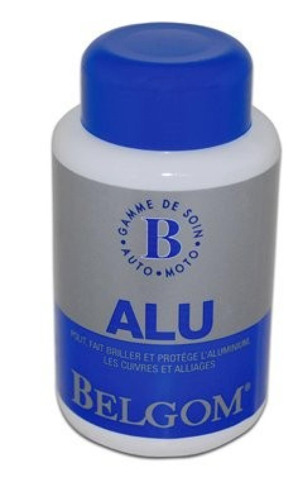 Flacon de 250ml de crème Belgom Alu pour Auto moto scooter deux roues