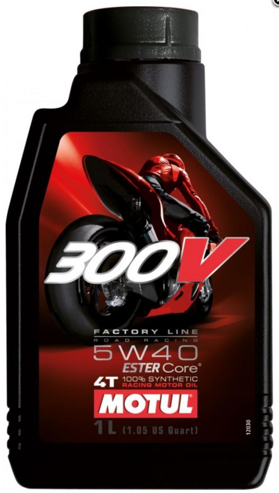 Lubrifiant et entretien Motul pour Auto Motul 5W40 300V Road Racing 1L Neuf
