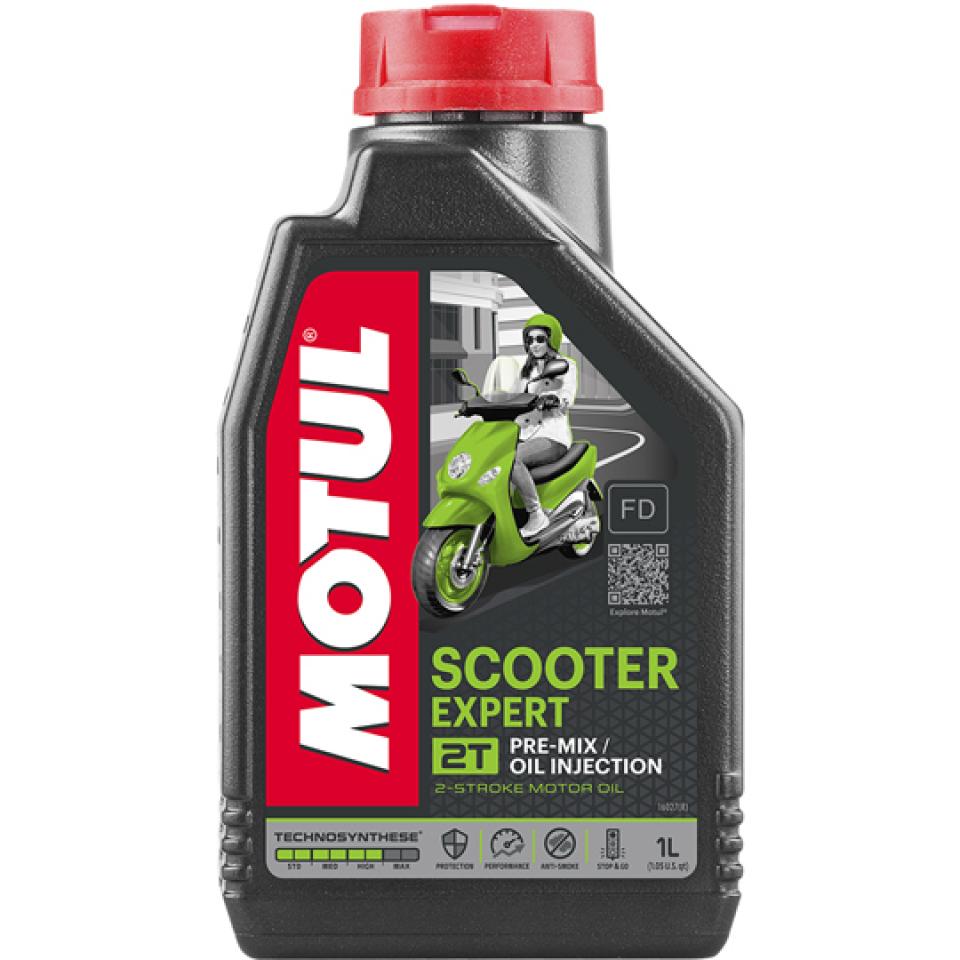 Lubrifiant huile Motul Scooter Expert 2T 1L pour scooter cyclomoteur 105880 Neuf