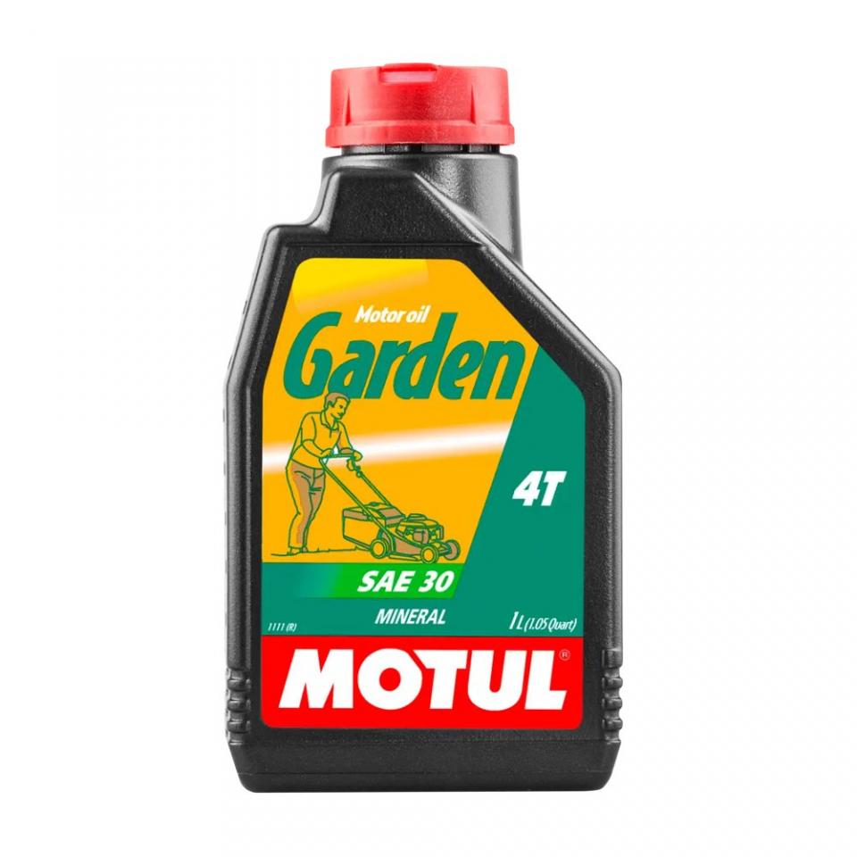Huile Motul Garden SAE 30 4T 1L pour motoculture micro tracteur tondeuse Neuf