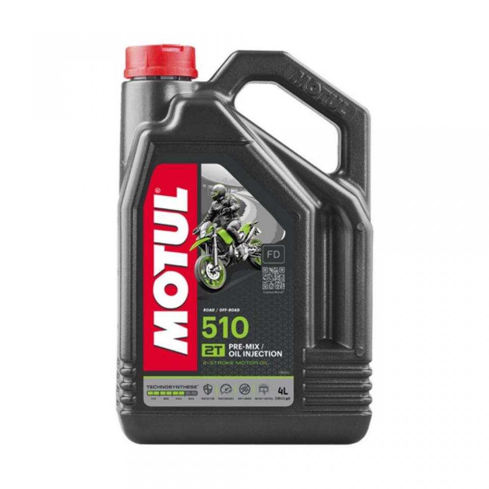 Huile Motul 510 2T 4L pour graissage séparé mélange deux roues moto scooter Neuf